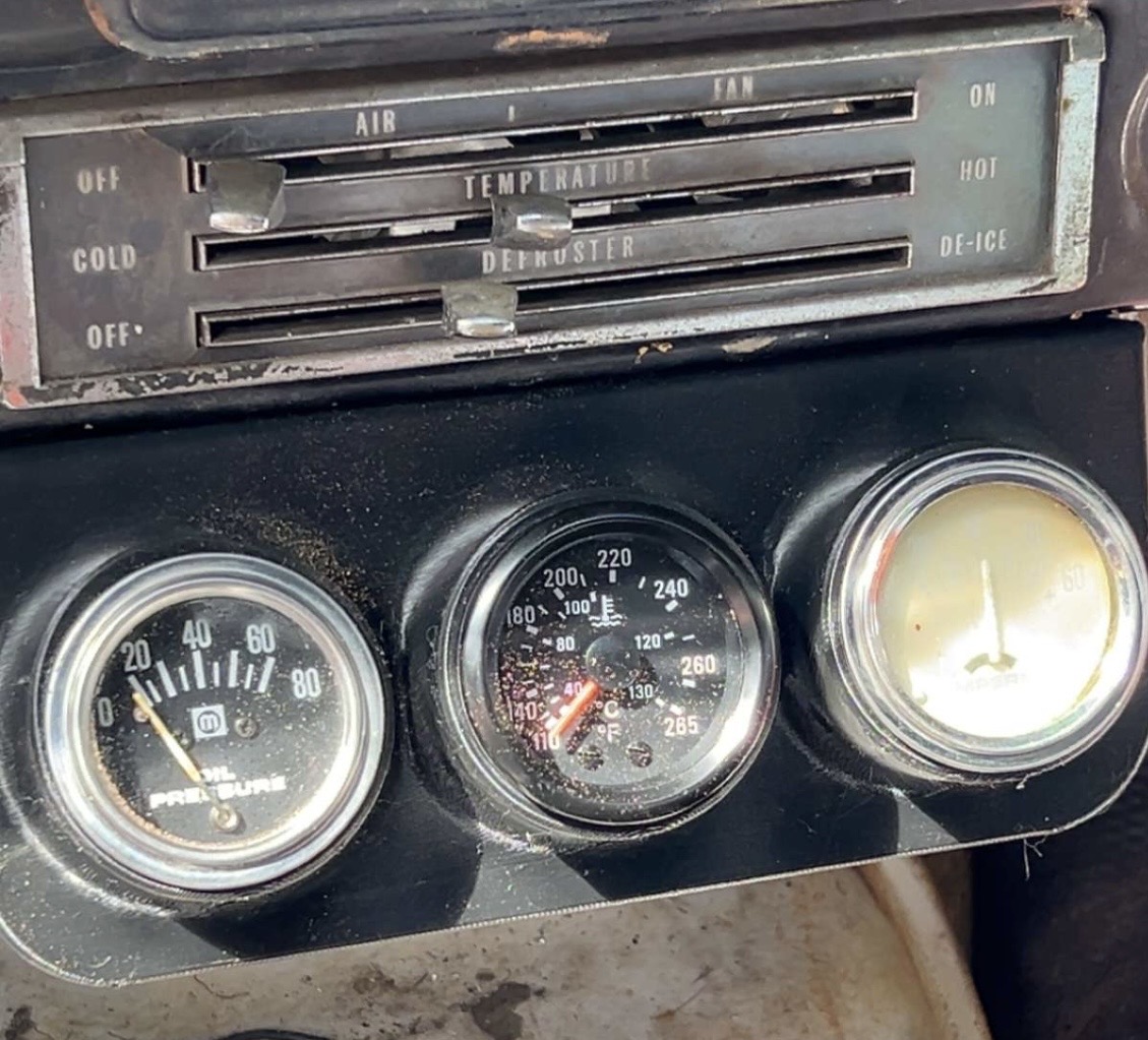 3 gauge angled under dash gauge cluster 2inch/52mm
