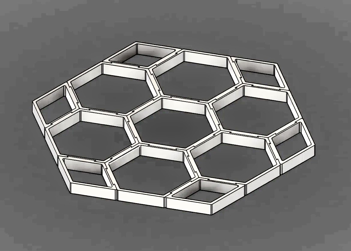 Modular Hex Tabletop
