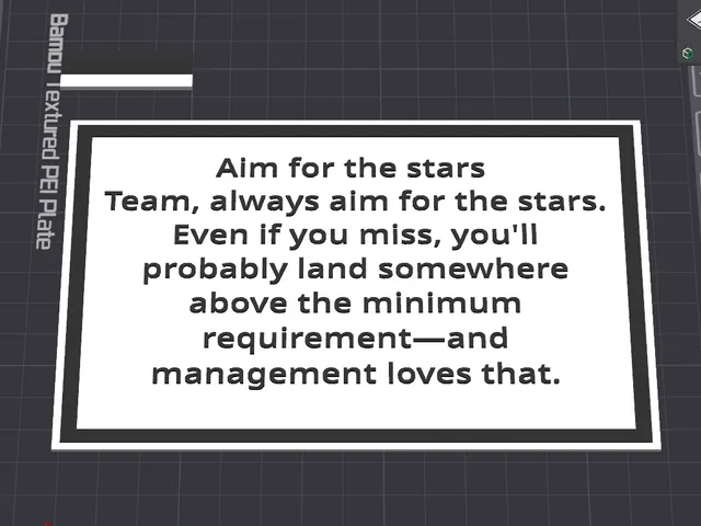 Office Humour - Aim for the stars