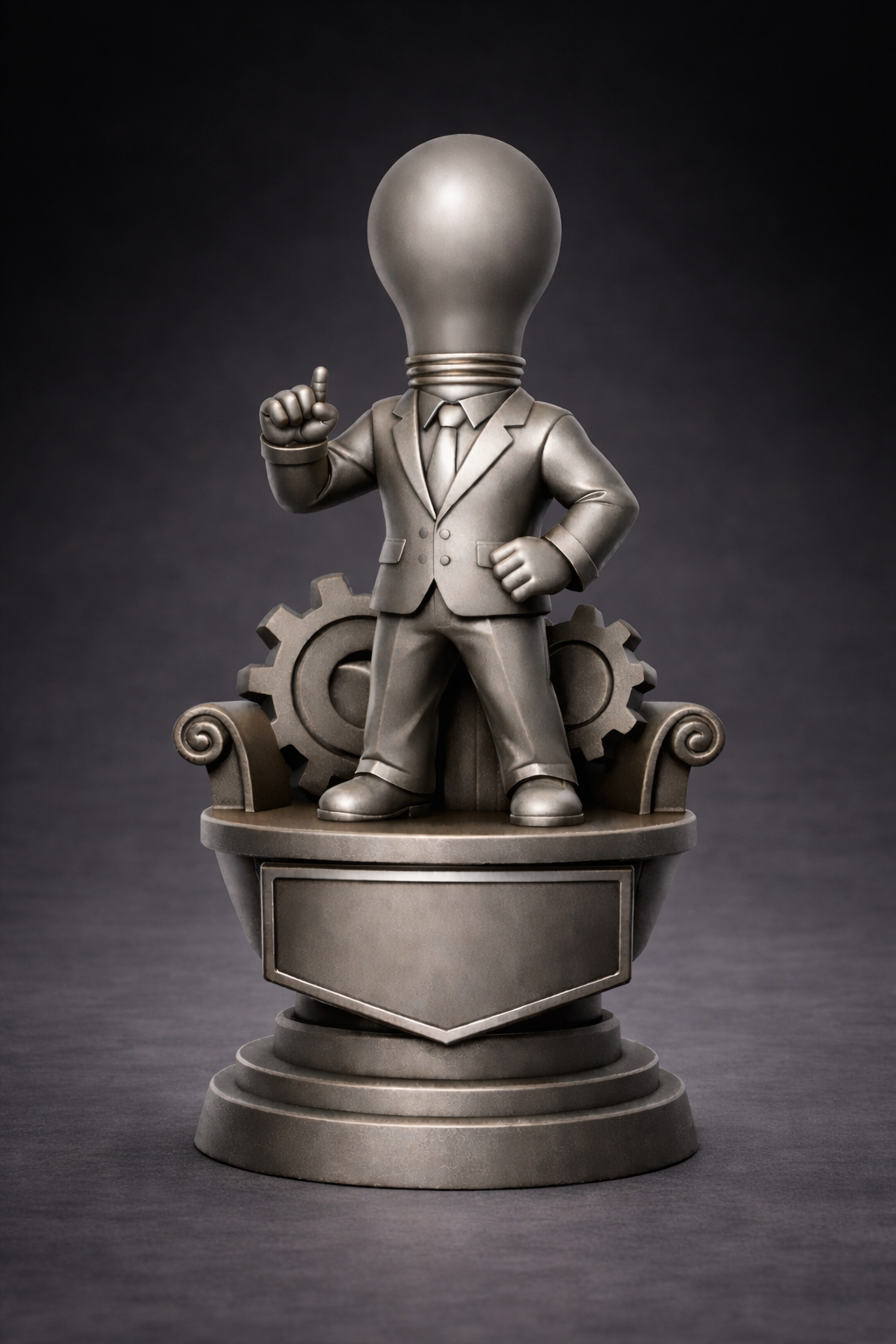 The Idea Man - Trophy 3D model