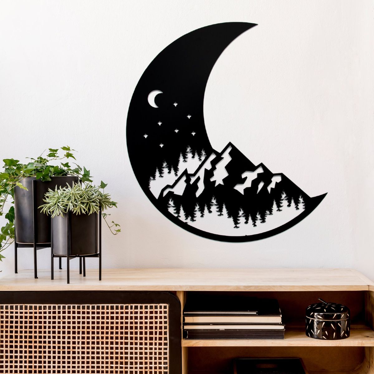 WallArt - Moon Nature