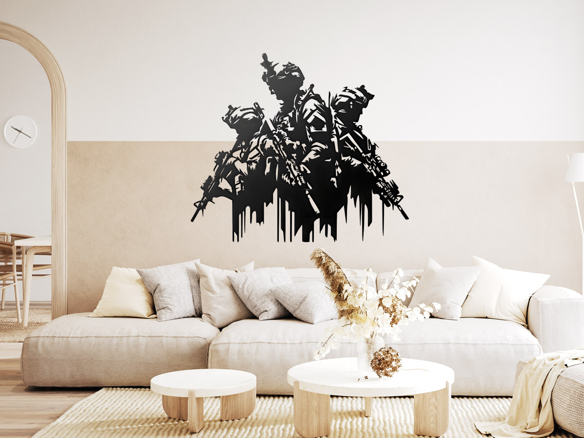 WallArt Battlefield