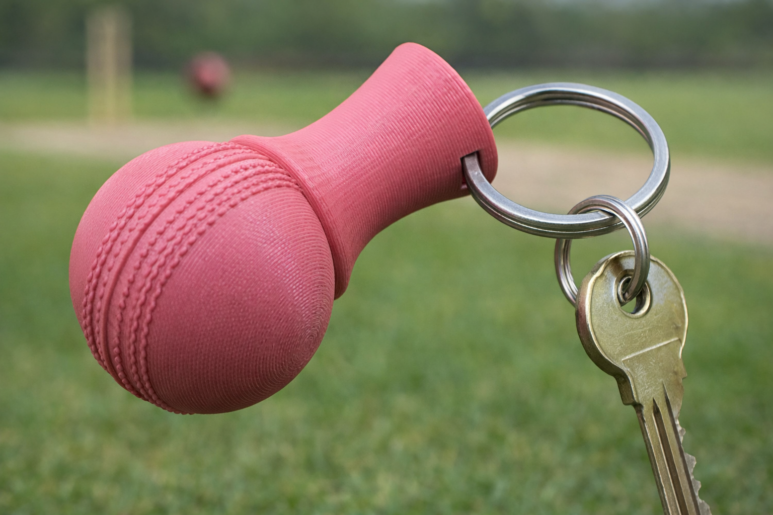 Miniatura 7 do modelo 3D Soccer, Baseball, Cricket, Golf Ball Trophy Knob style keychains set
