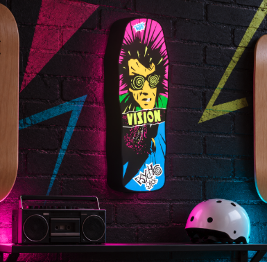 Vision Psycho Stick Skateboard Light Box