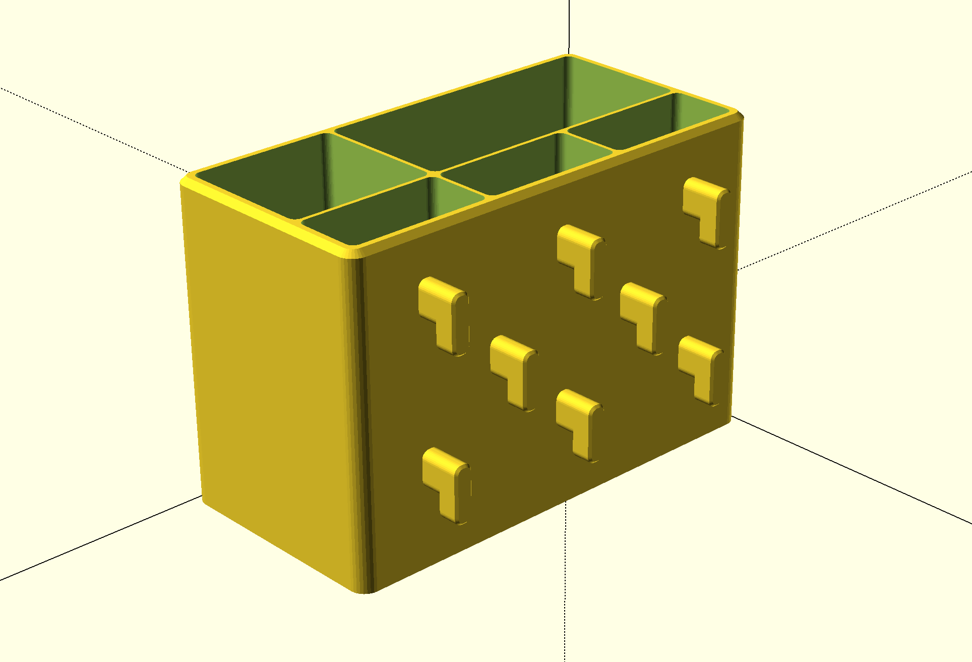 SKÅDIS Box (OpenSCAD) — miniatura 21