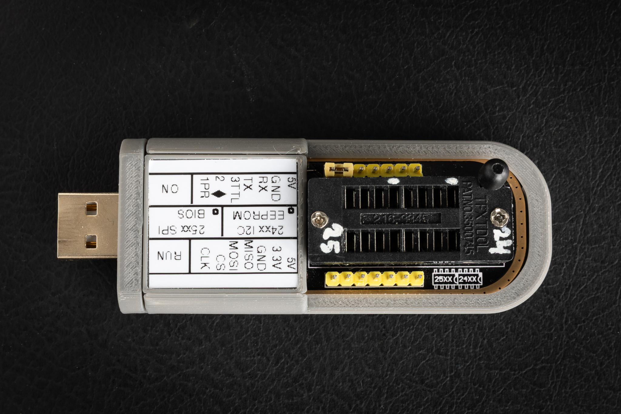 Miniatura 5 do modelo 3D CH341APro / CH347 programmer enclosure
