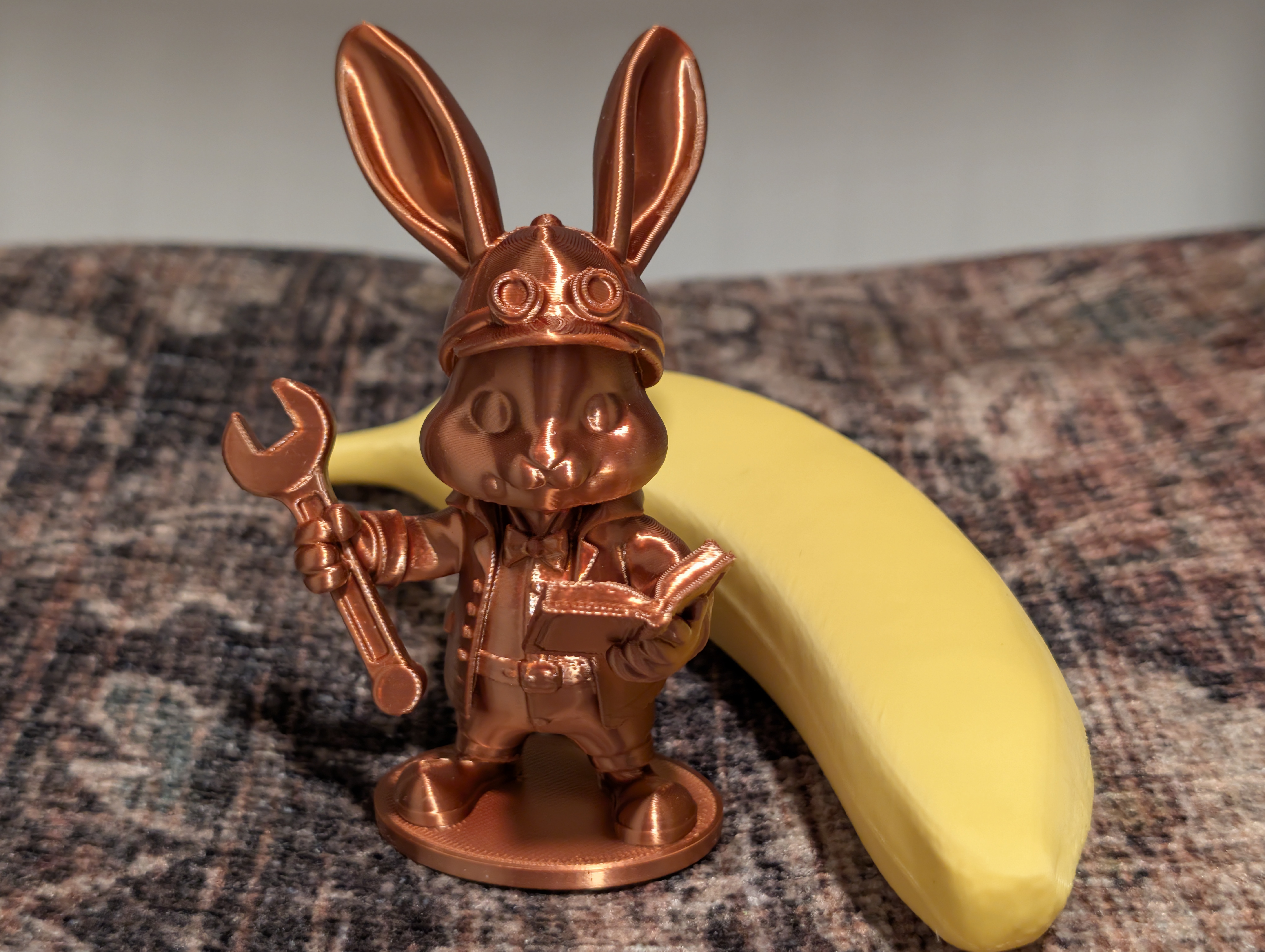 Miniatura 4 do modelo 3D Steampunk Bunny Engineer