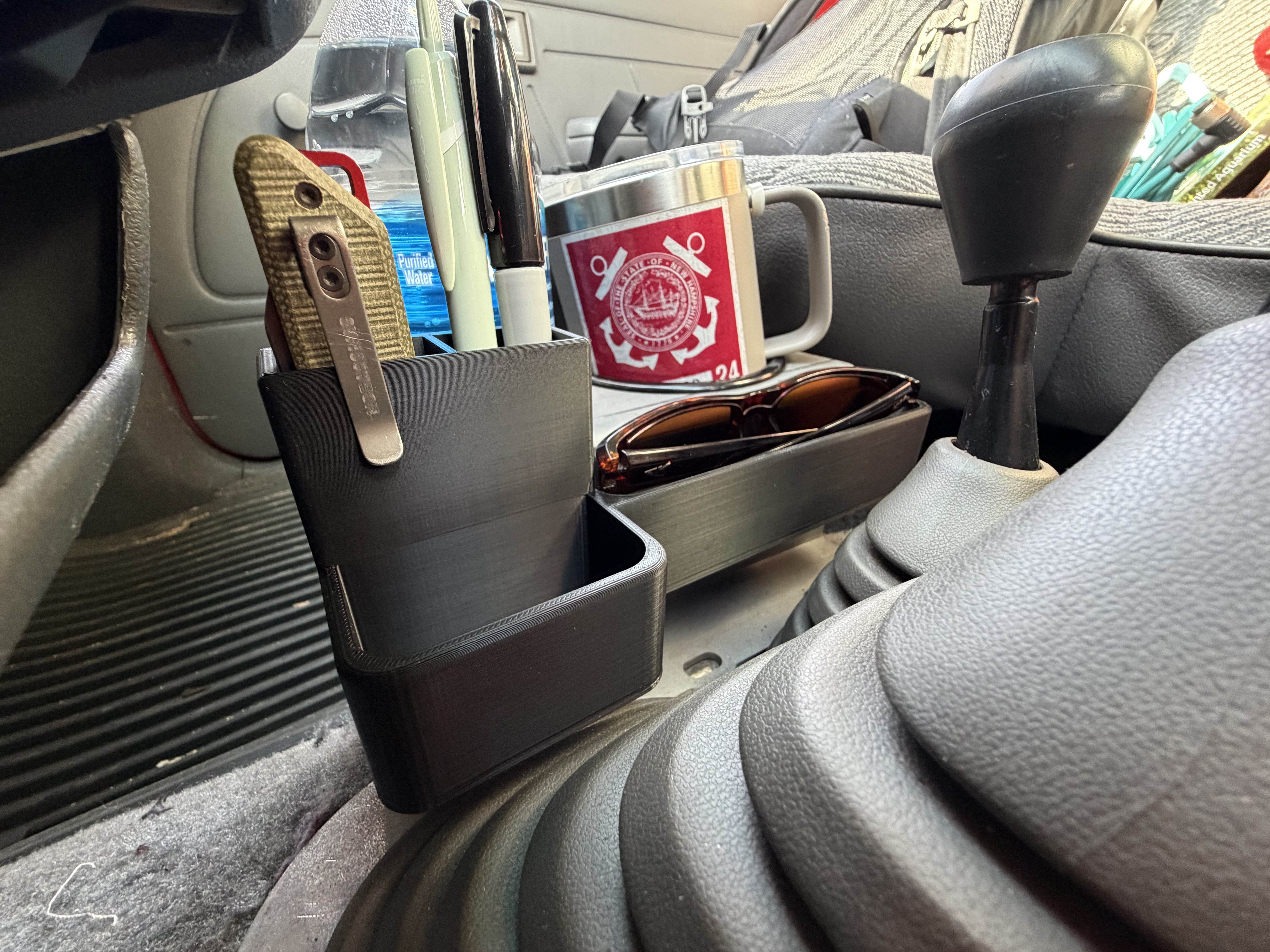 Stick on Organizer Tray Toyota Pickup JCCustoms Cup Holder 3D model