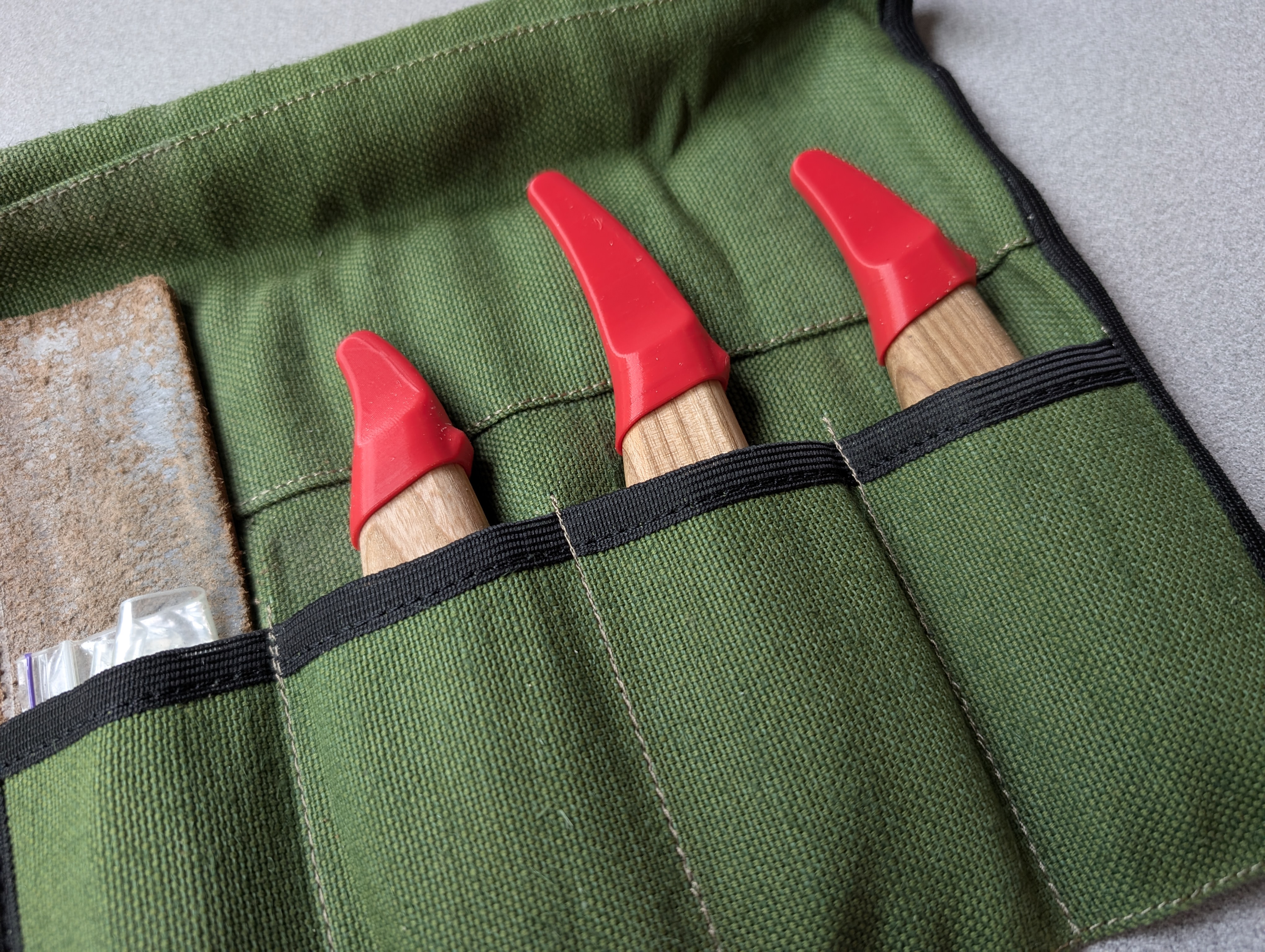 Woodcarving knifes sheaths for BeaverCraft S15 Whittling Wood Carving Kit