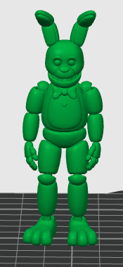 Spring bonnie from FNAF