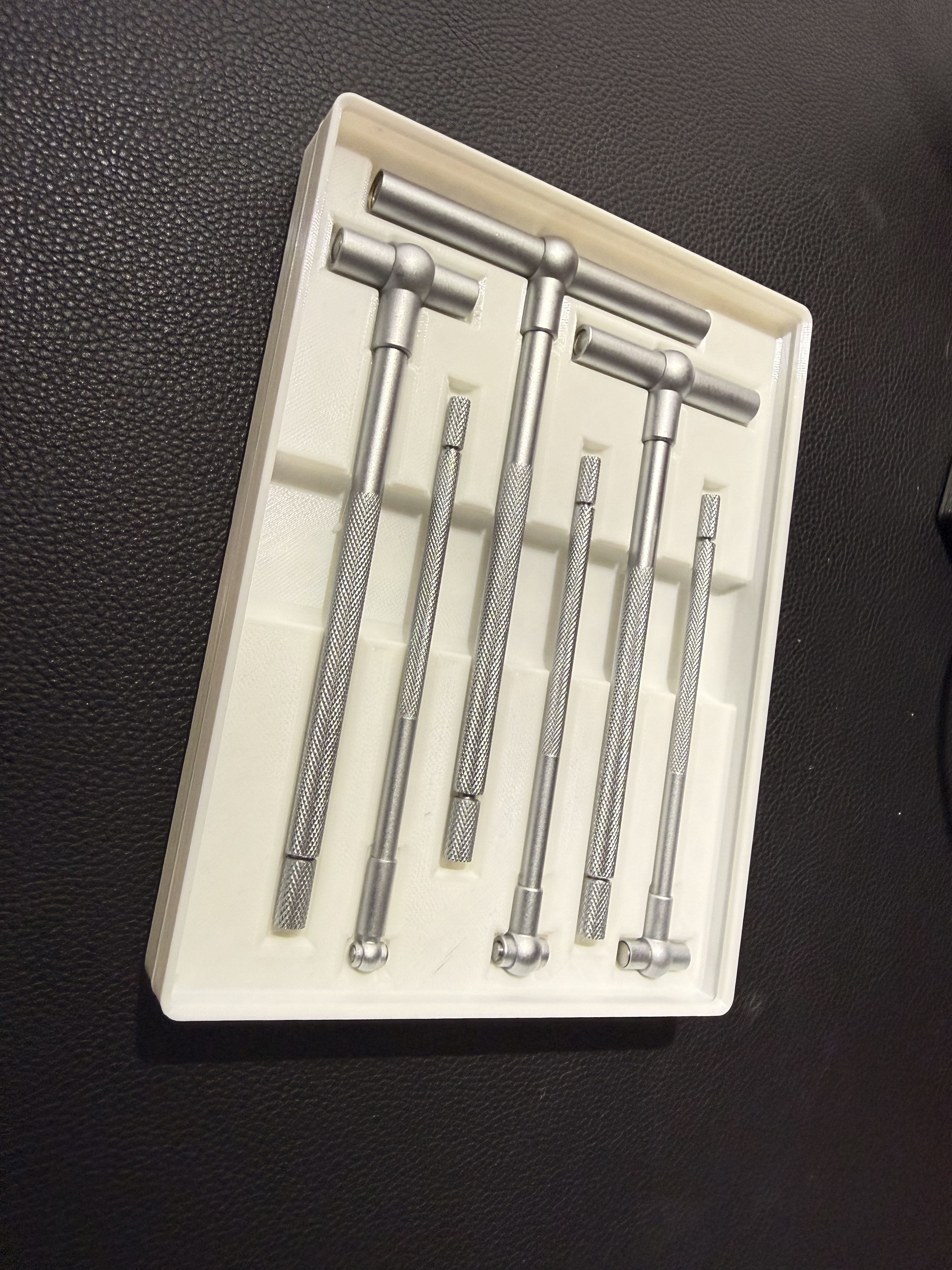 Gridfinity T-Style Telescopic Bore Gauge Holder