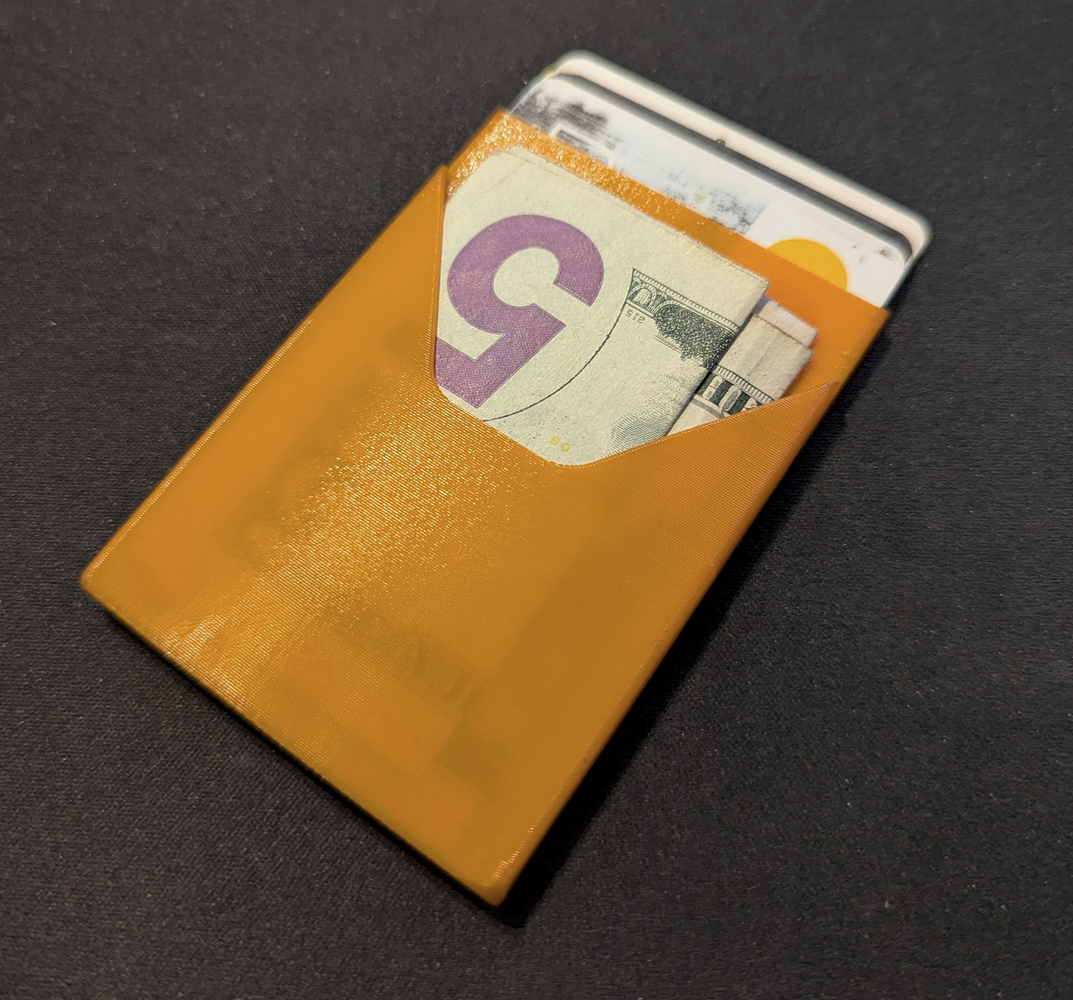 ASAP - As Slim As Possible wallet card sleeve