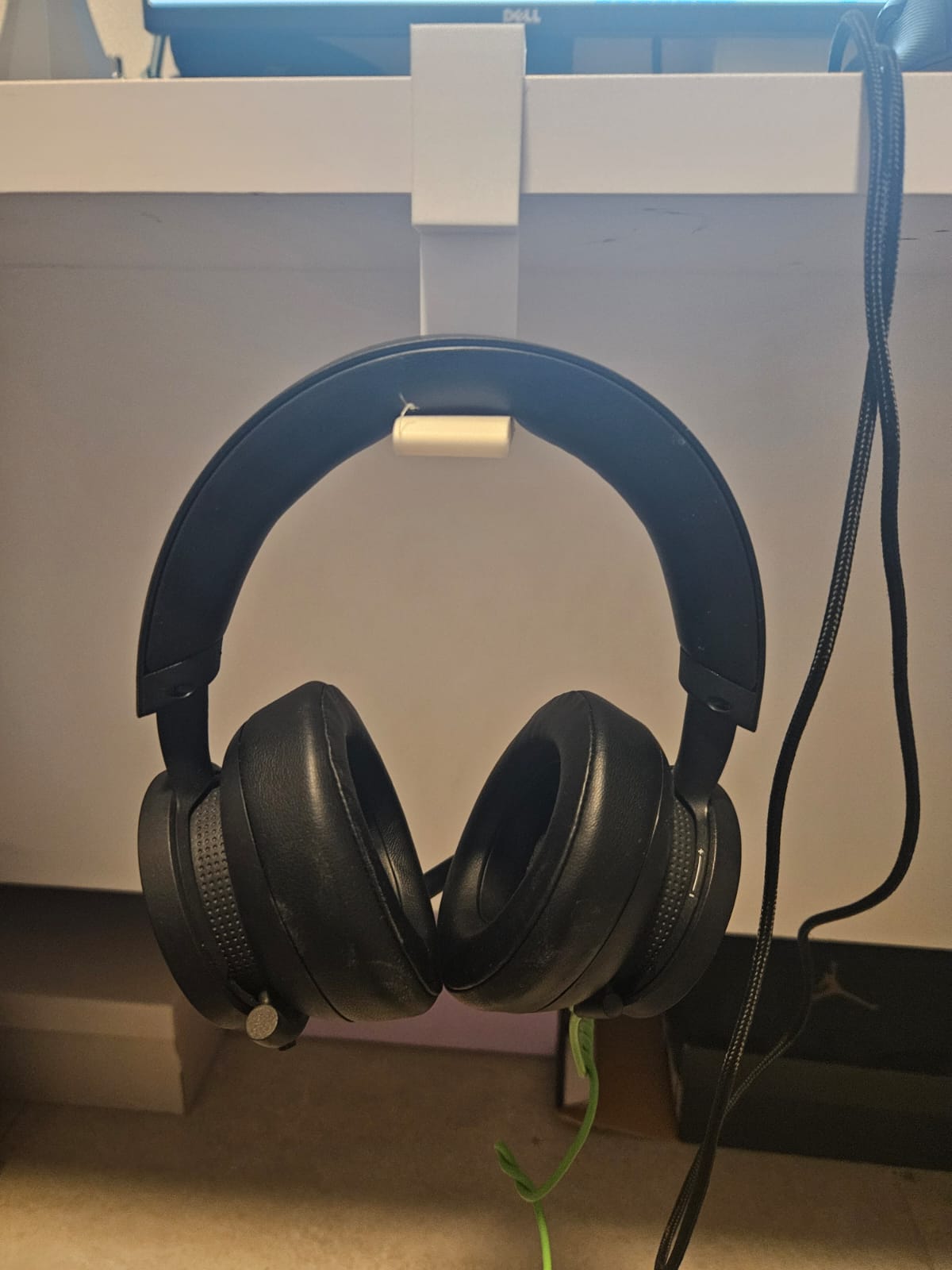headphone desk holder 2.5 cm desk width