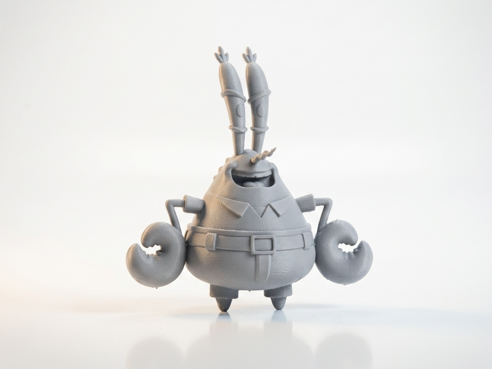 Mr. Krabs Figurine Cartoons Animation 3D Printable