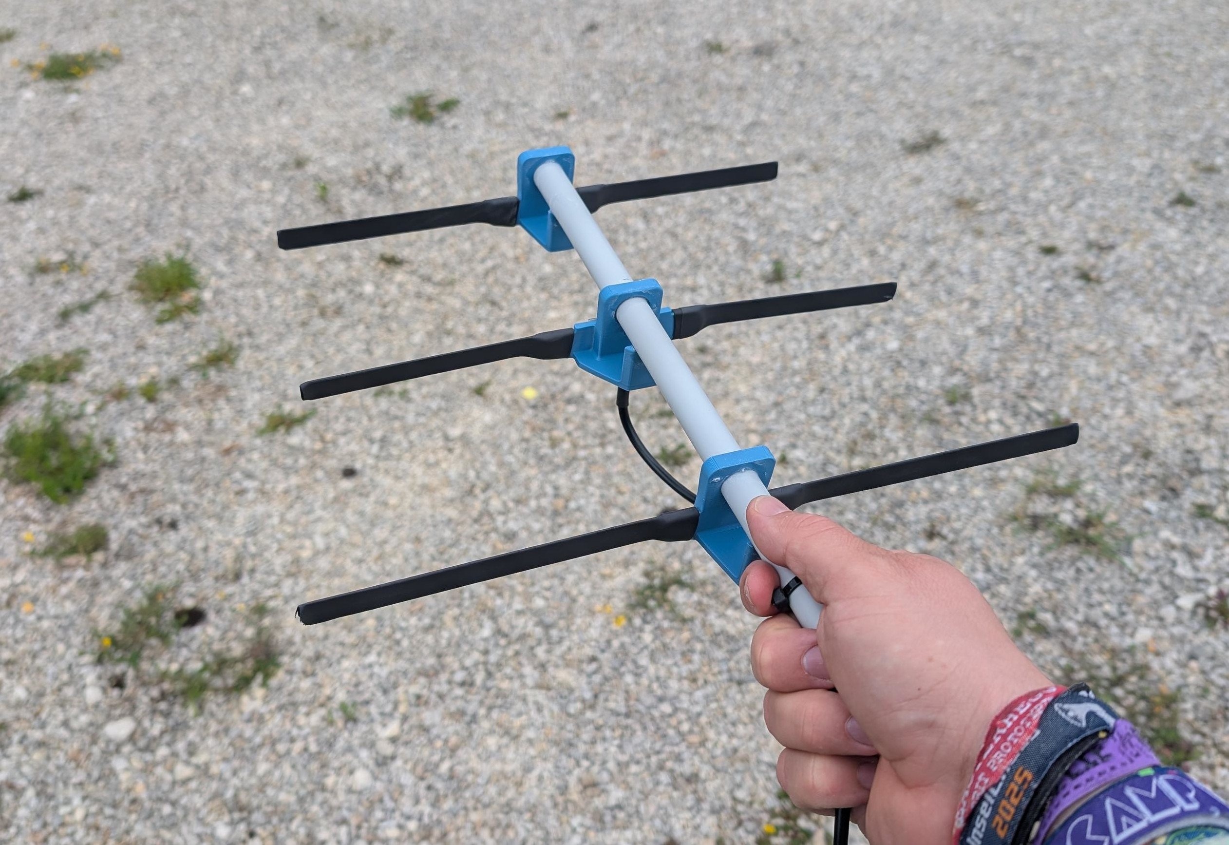 3 Element Yagi Direction Finding Antenna for 70cm / 433MHz