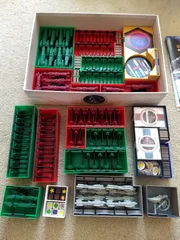 Red Alert Board Game Insert