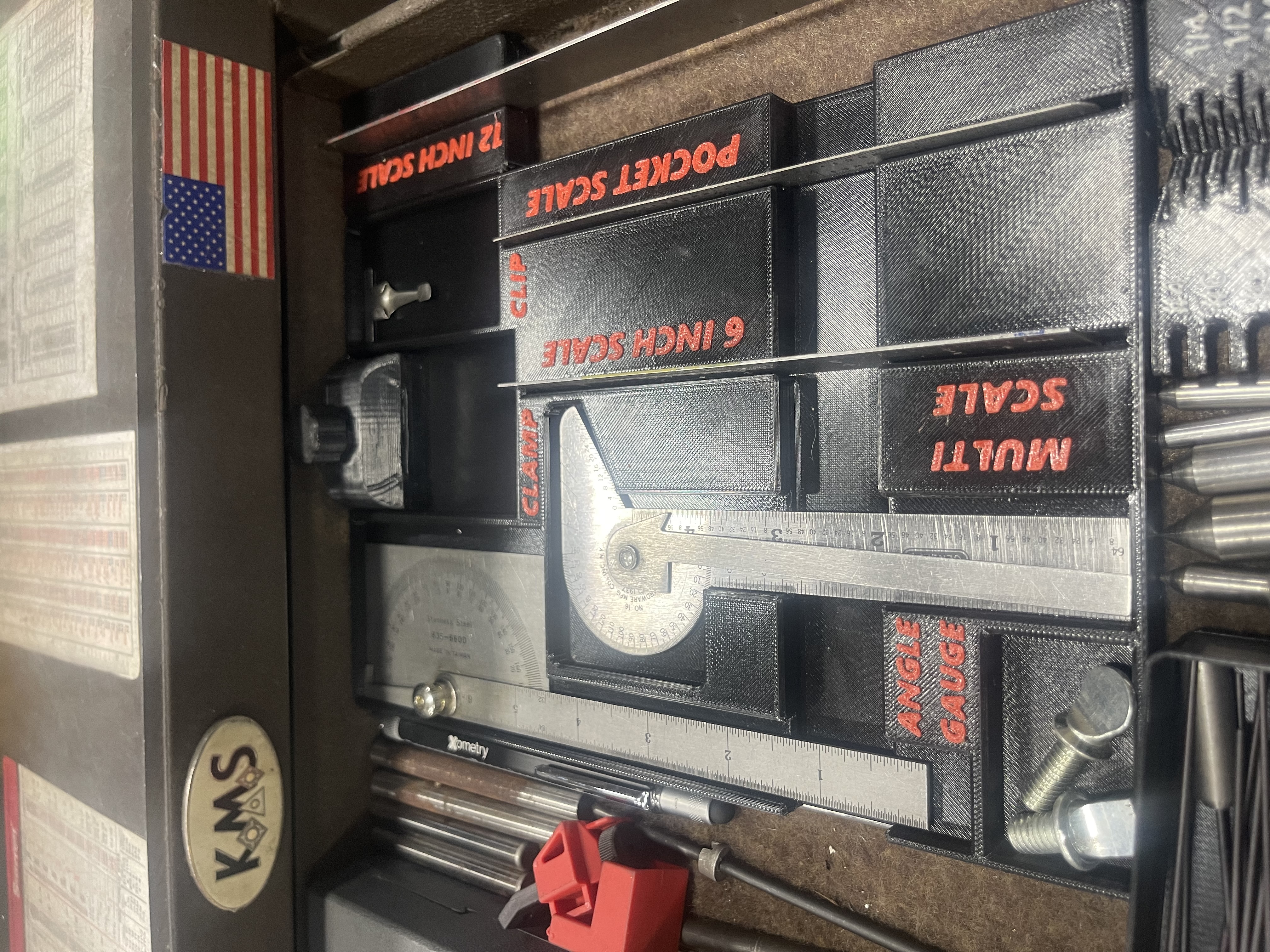 GRIDFINITY MACHINIST ENGINEERING MEASURING TOOLS ORGANIZER