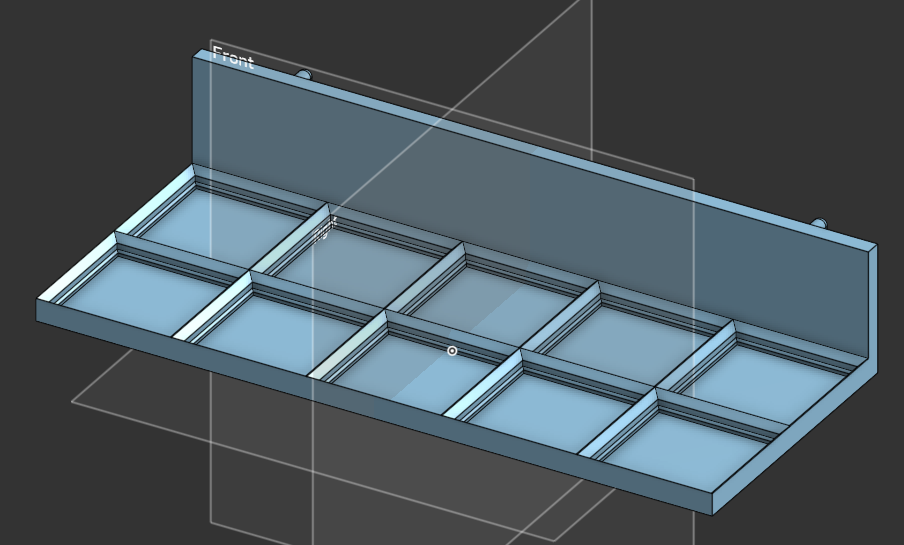 Gridfinity Baseplate for Ikea Skadis 3D model