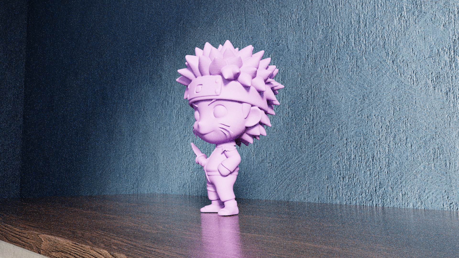 Miniatura 8 do modelo 3D Chibi Naruto
