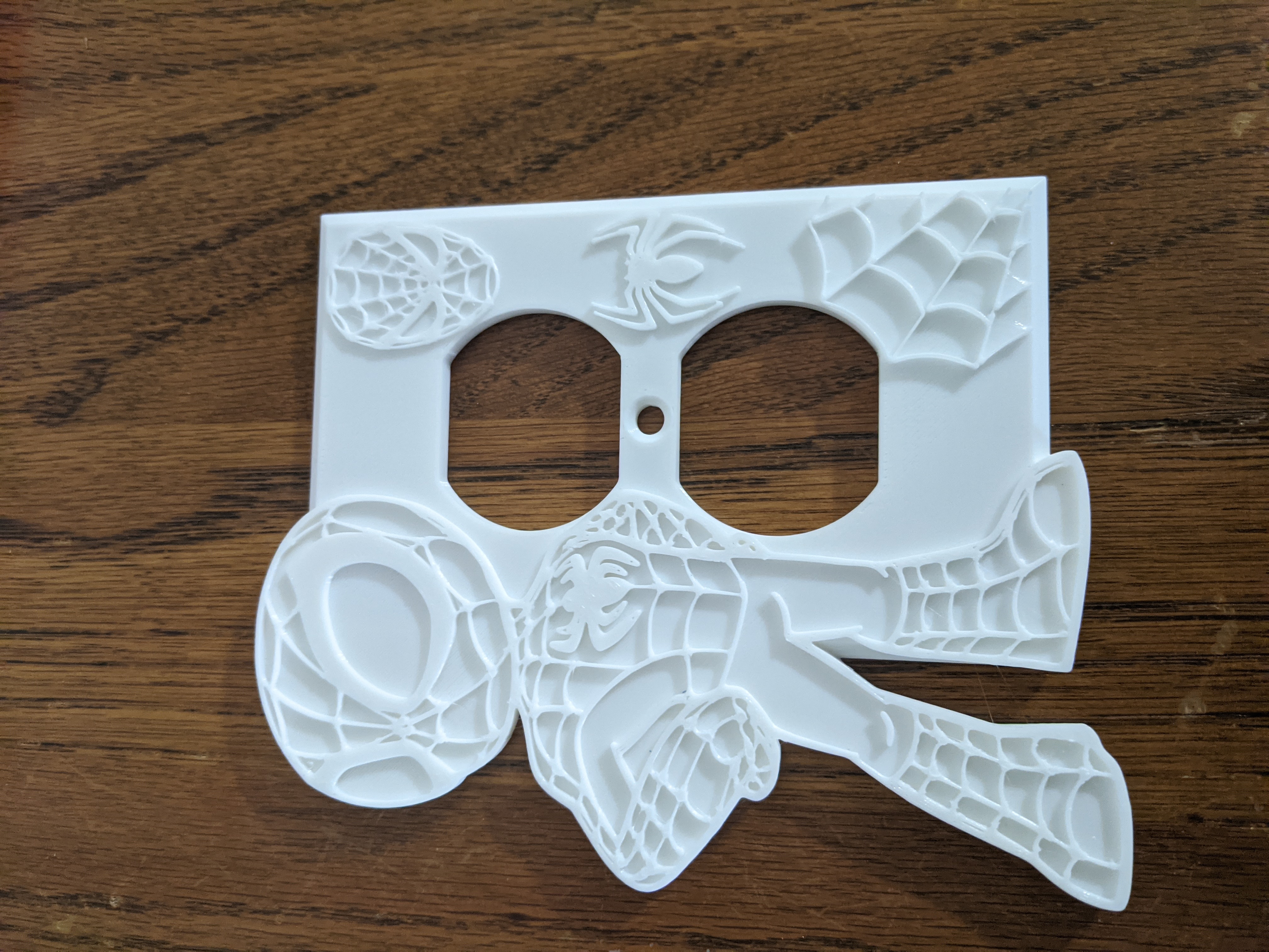 spider-man light switch cover and out lit cover