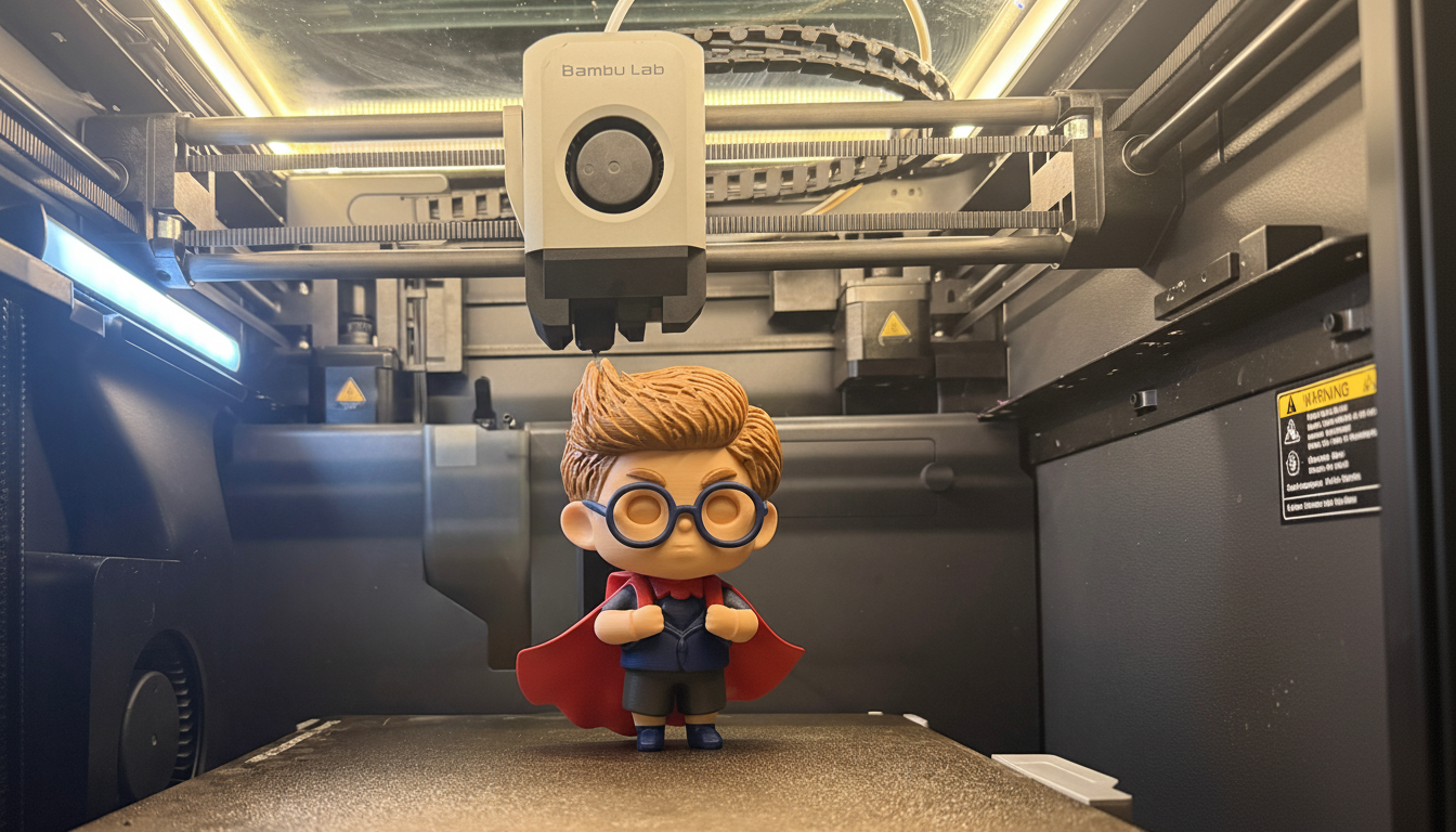 Chibi Superman Clark Kent