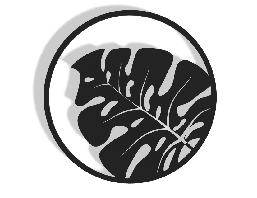 Monstera Plant Decor