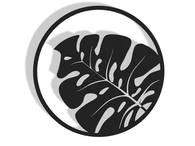 Monstera Plant Decor