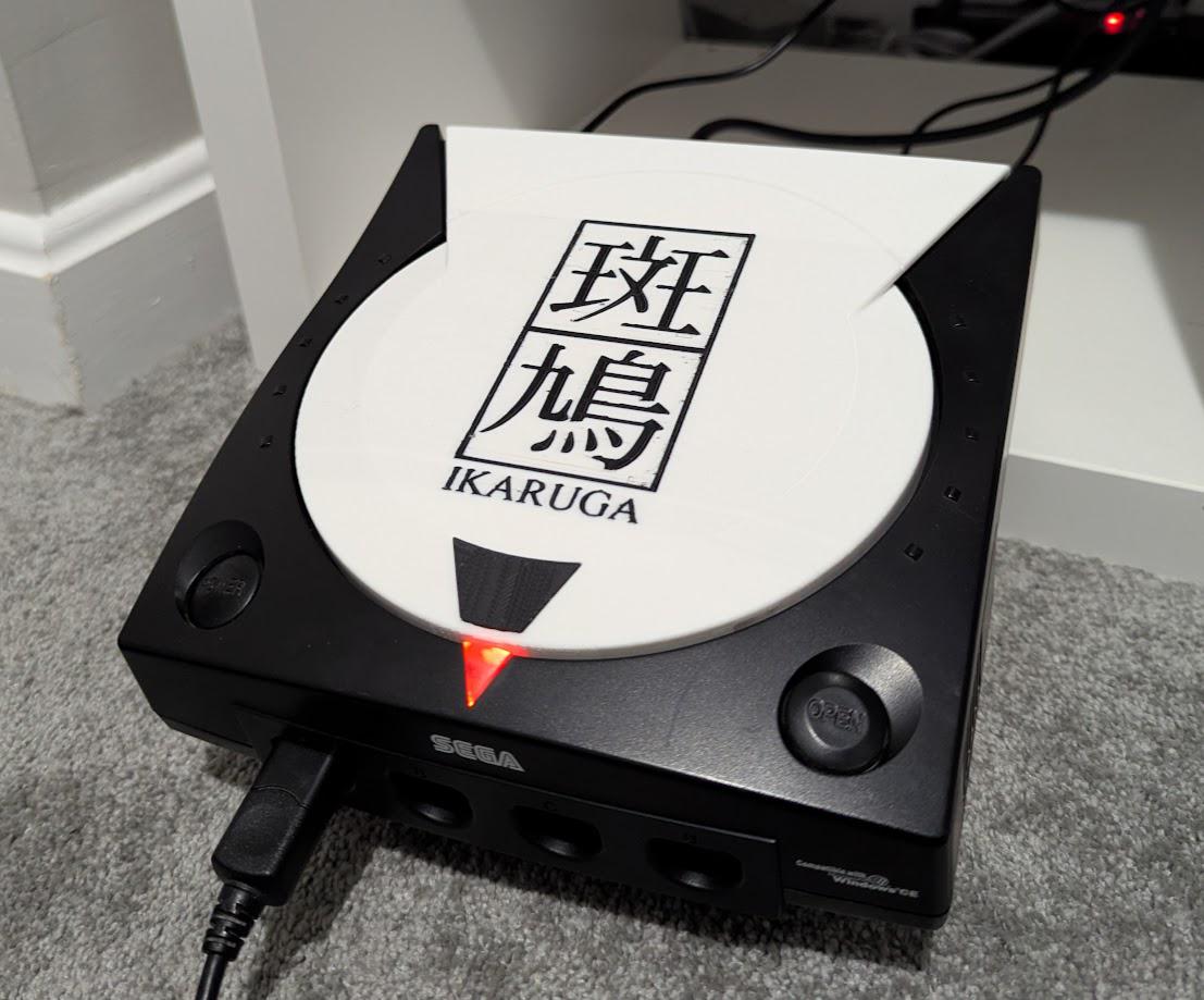 Ikaruga Dreamcast Lid