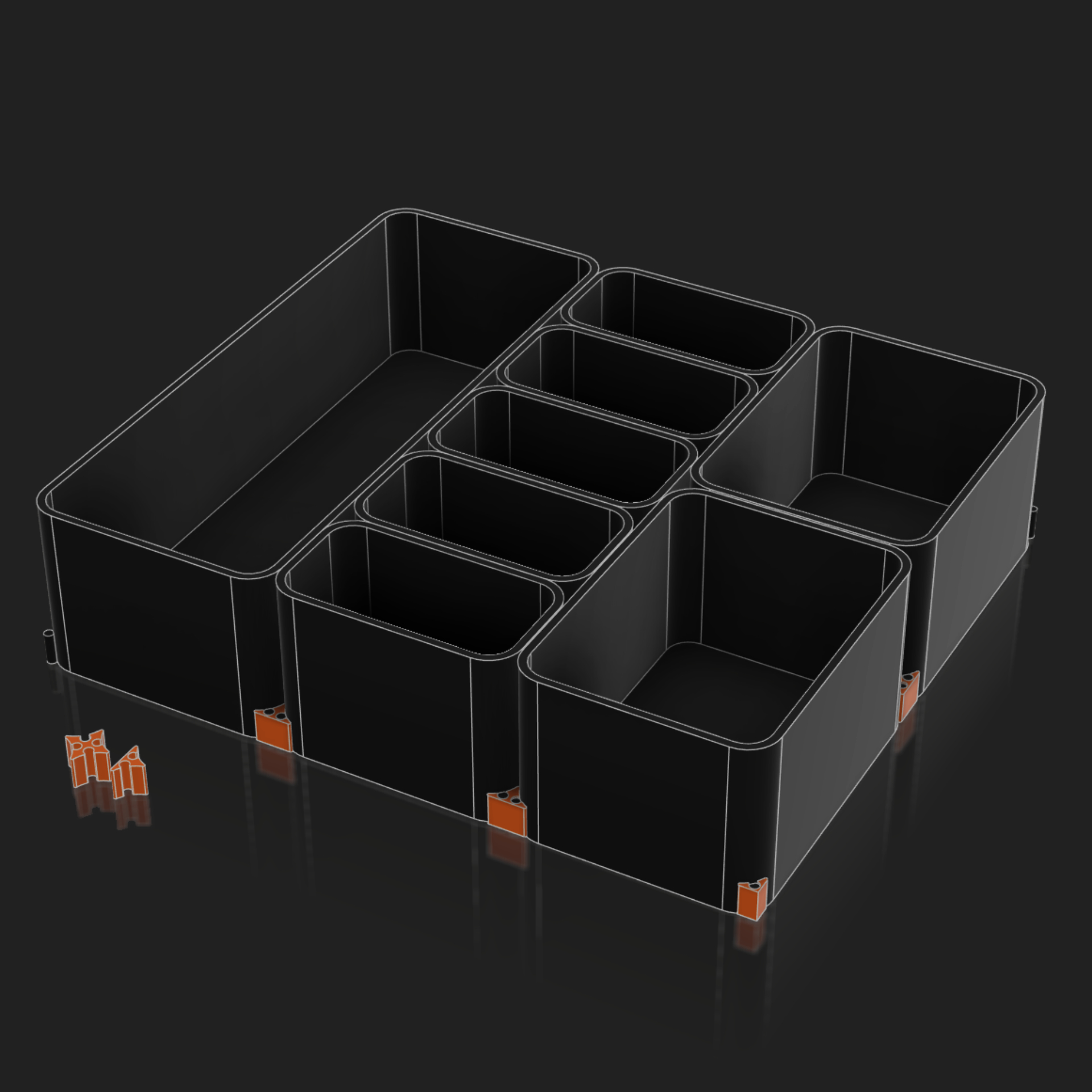 Modular Drawer Organisation System