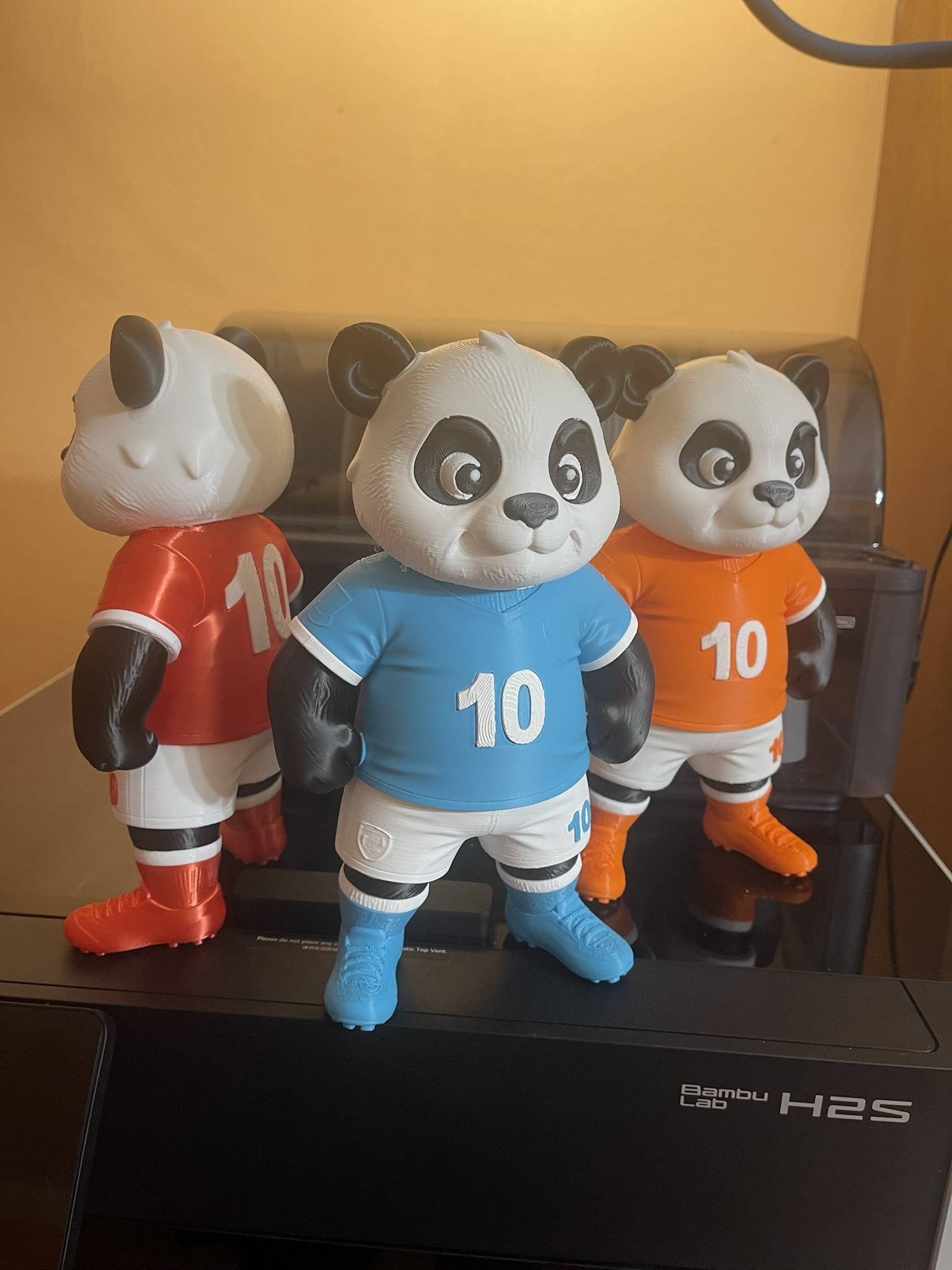 Panda Footballer: The Cute Striker – CARTOON EDITION (noAMS) - 21 cm
