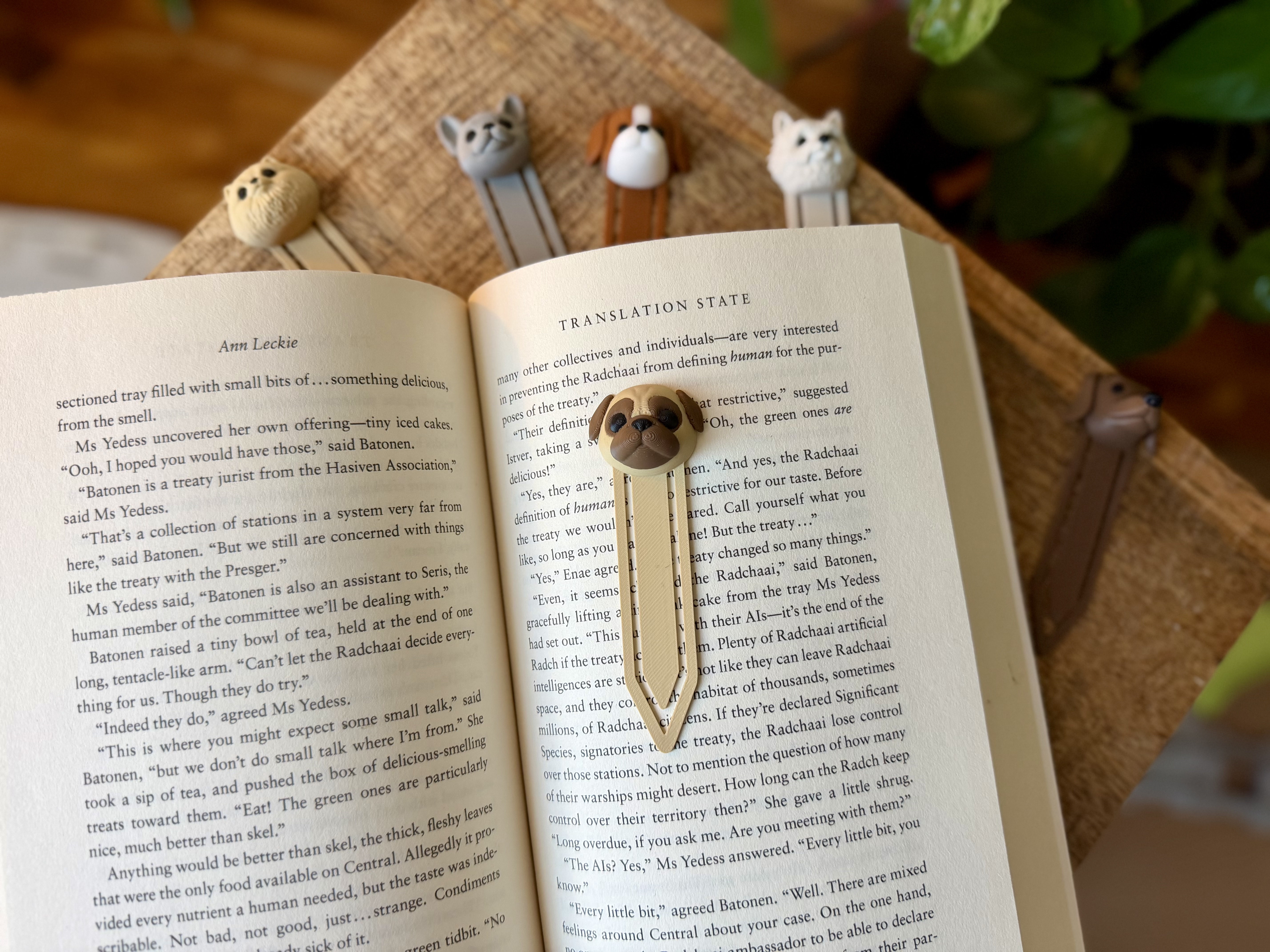 Pugmark (Pug bookmark)