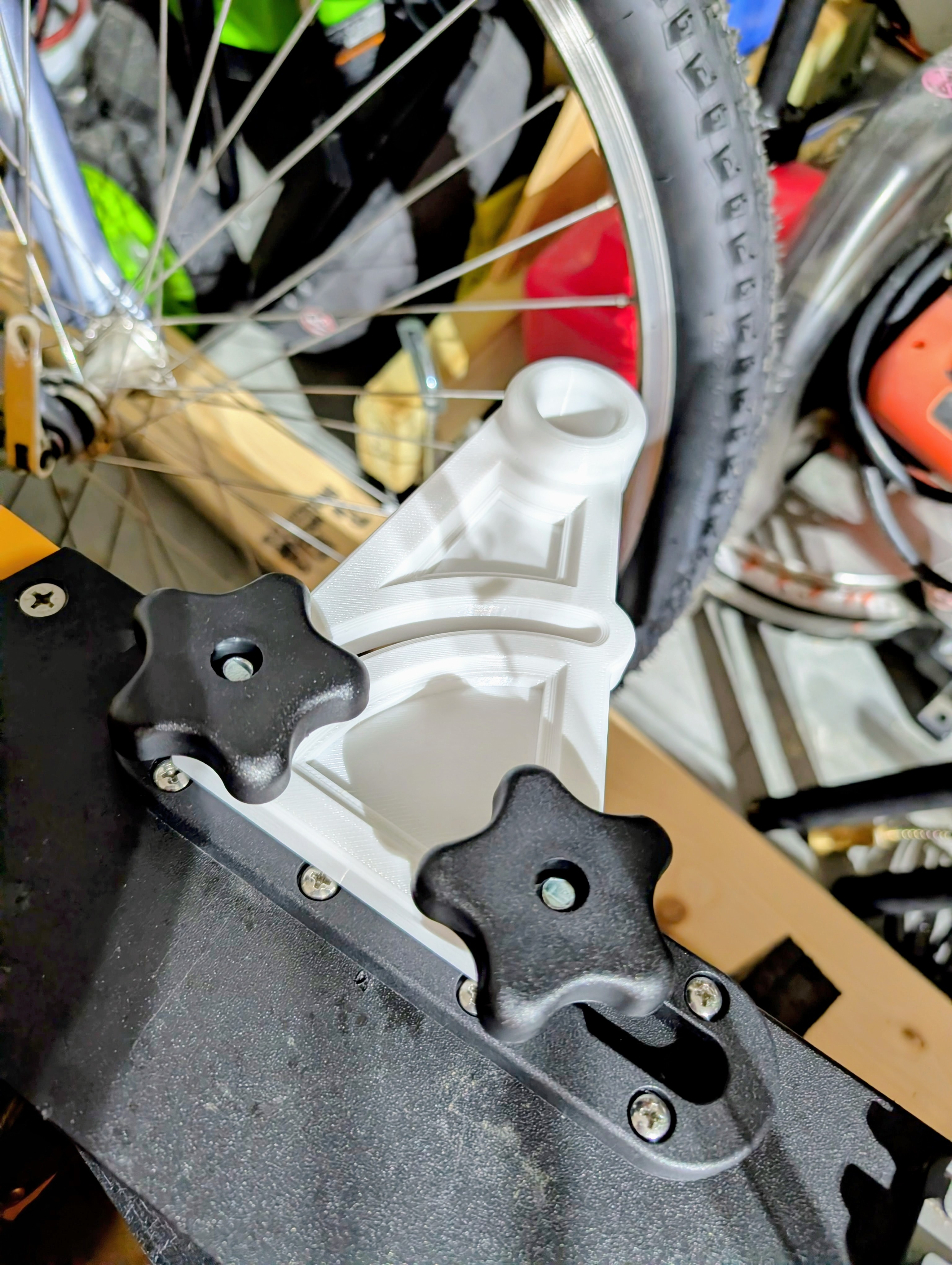 Stake out pole holder 5/16 bolts