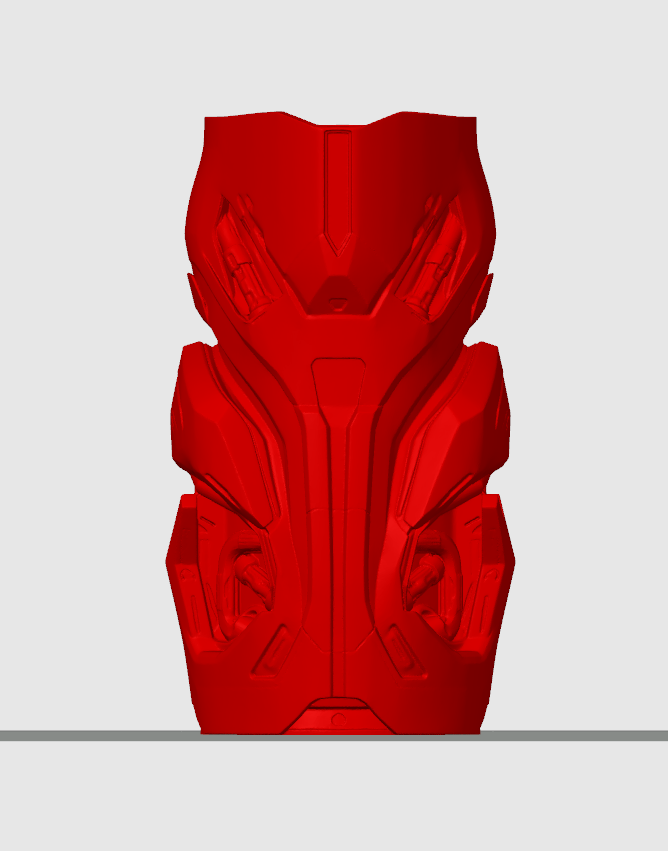Cyber-Tech Geometric Vase