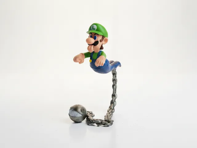 Super Mario Figurine Gaming Character 3D Printable