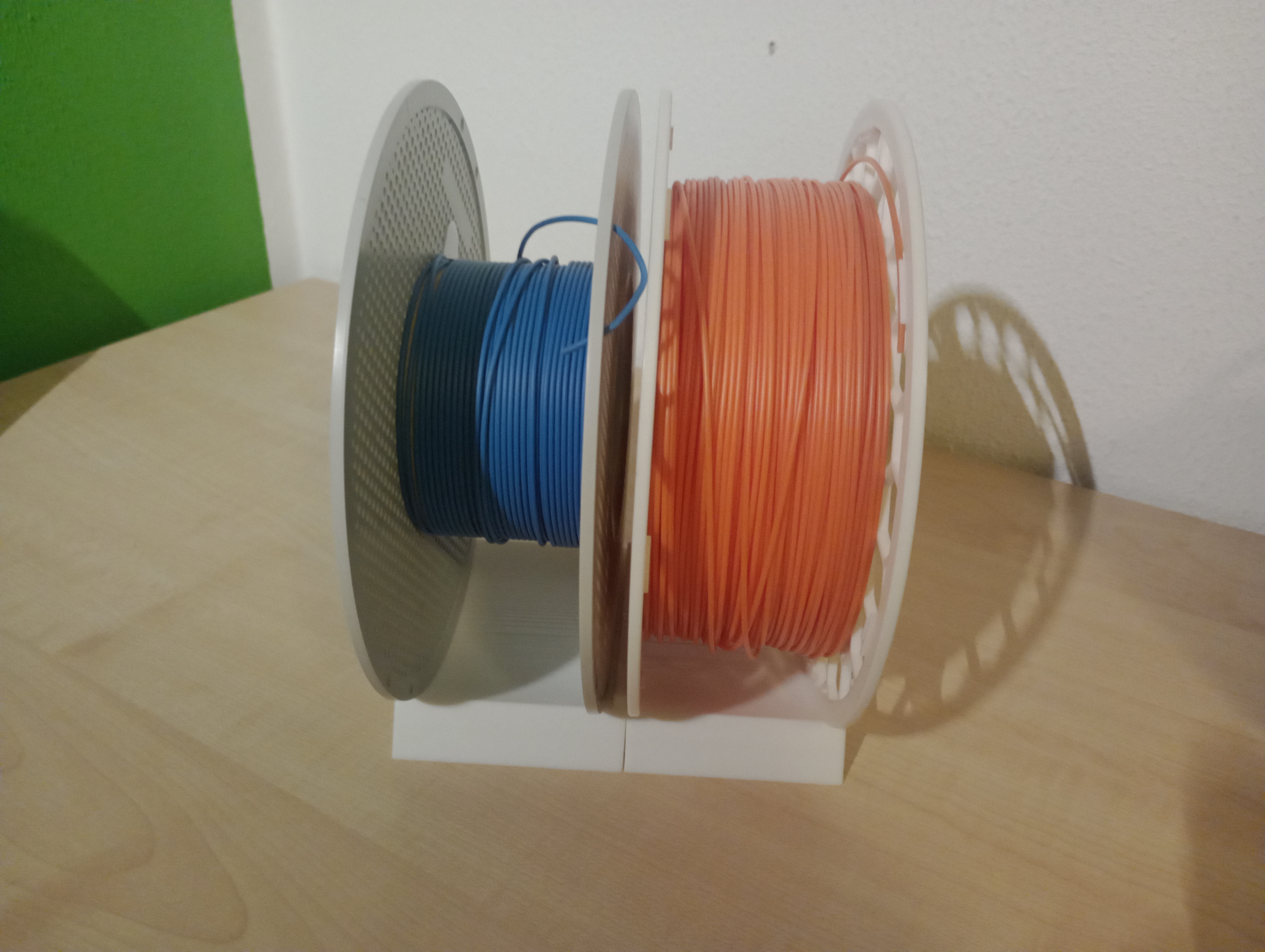 Miniatura 5 do modelo 3D Modular Spool Rack