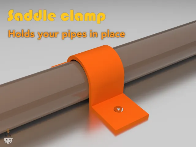 Parametric saddle clamp
