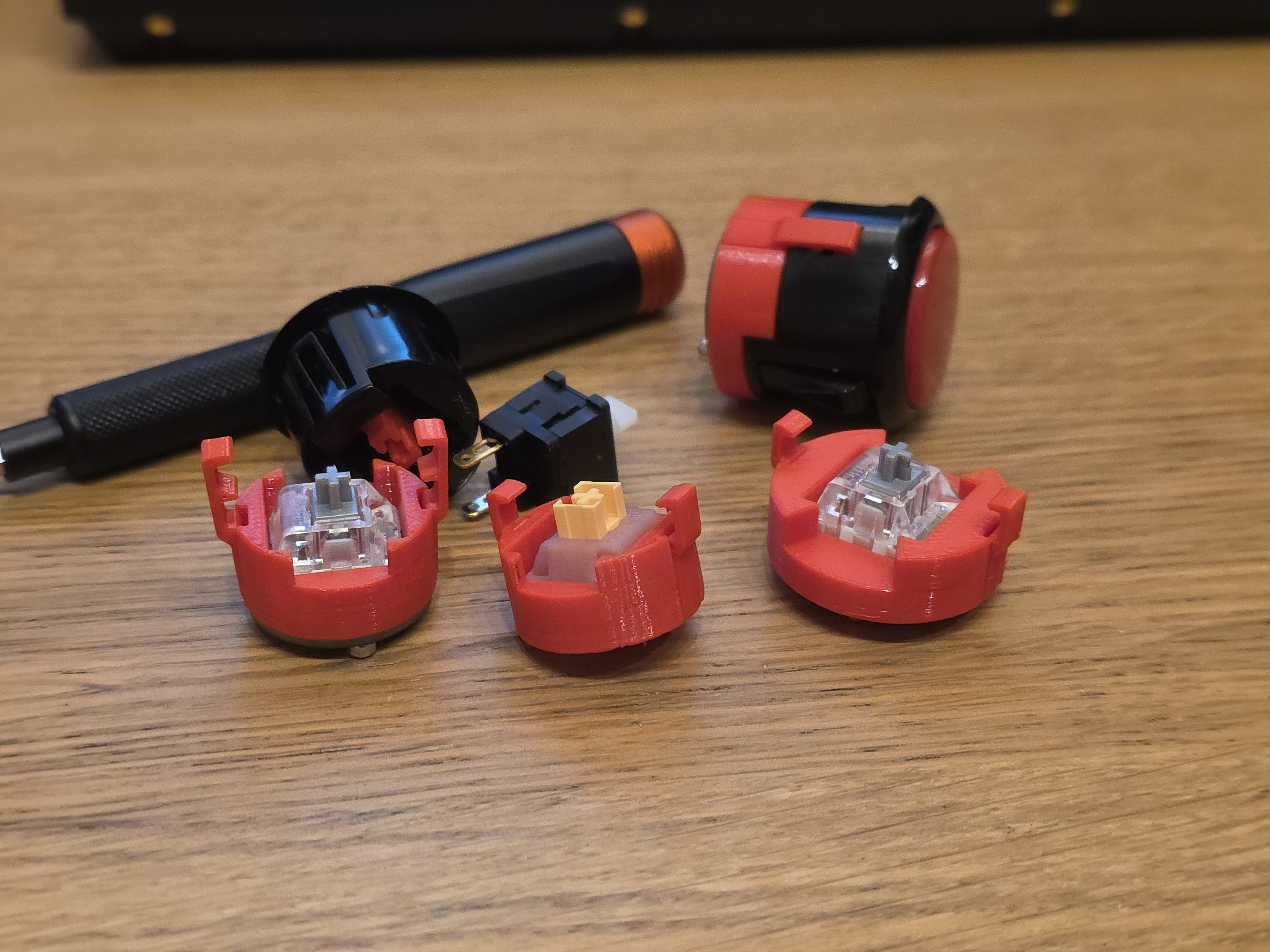 OSB Adapter for Sanwa 24mm Snap-ins
