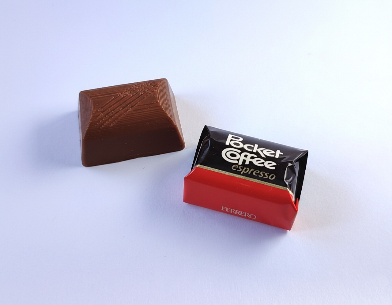 Pocket Coffee, keychain and fridge magnet 3D model