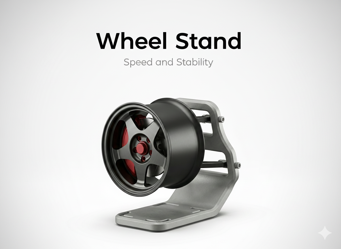 Car Wheel Headphones Stand