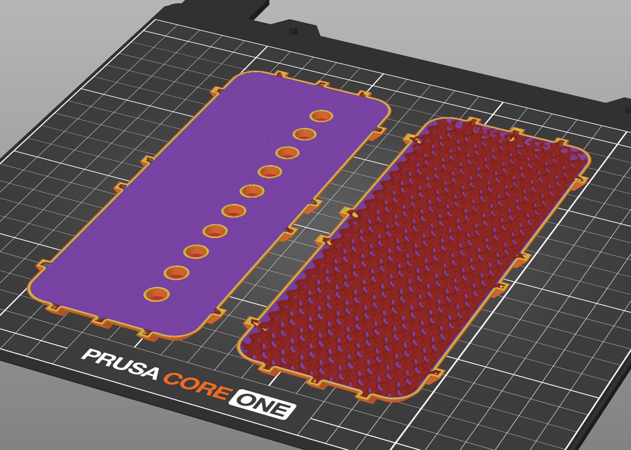 Deburring Tool Case Print In Place with 6x3mm magnets