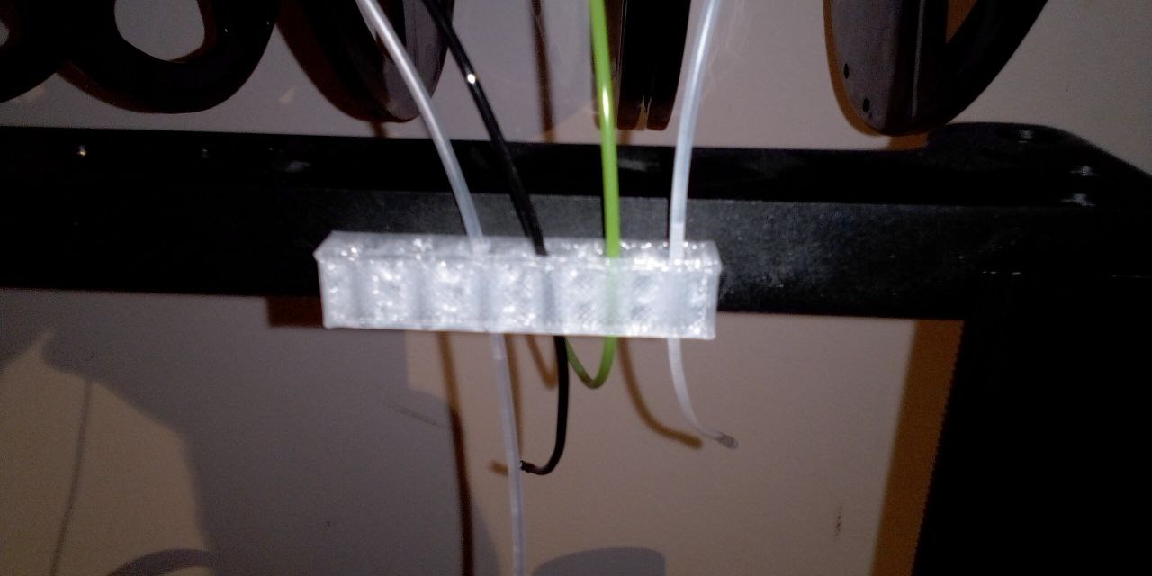 filament guide for 6 materials