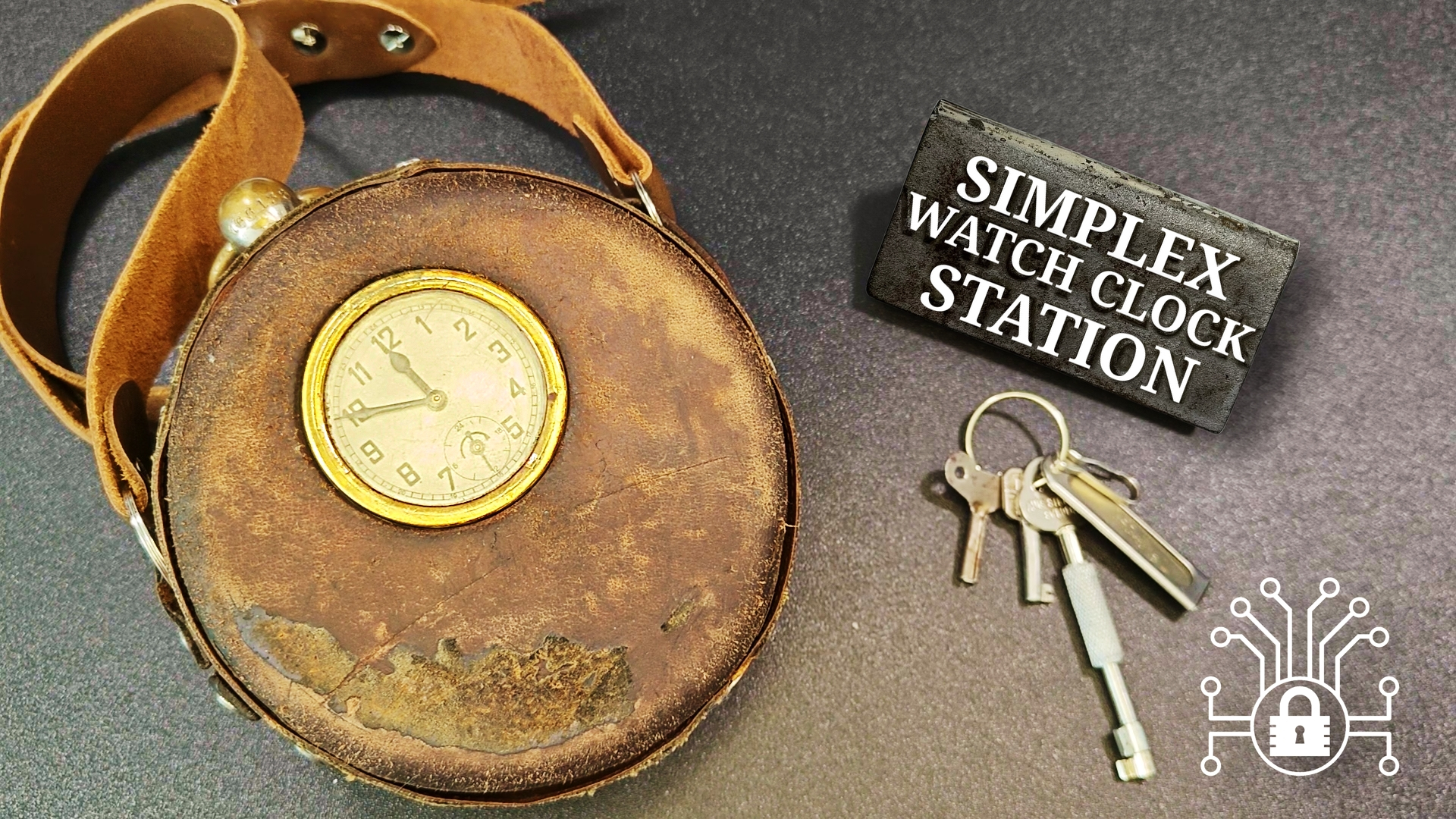 Simplex watch clock station (Detex like)