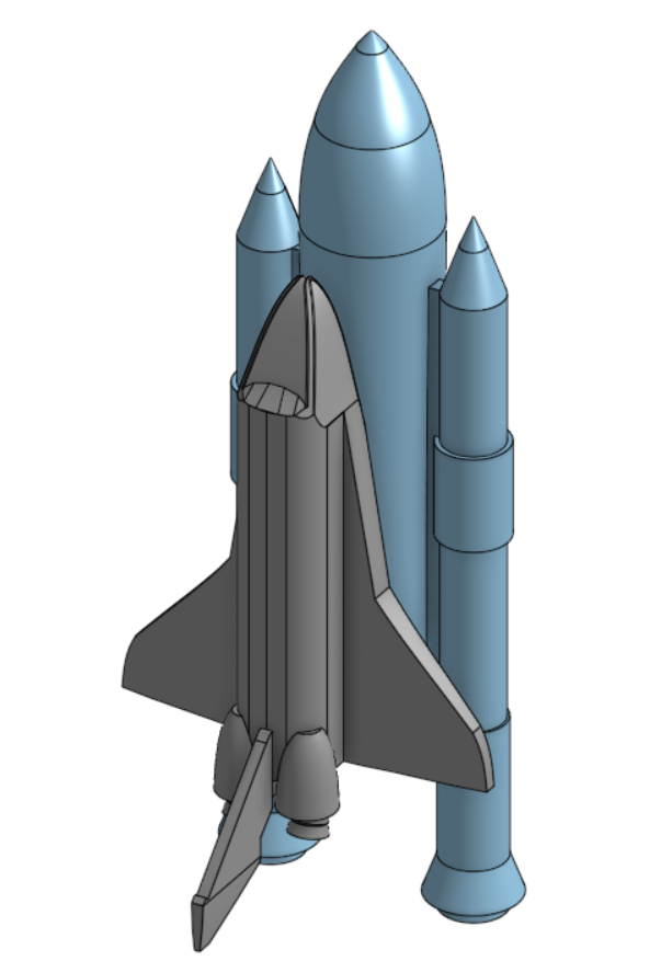 SPACE SHUTTLE MODEL — thumbnail 2
