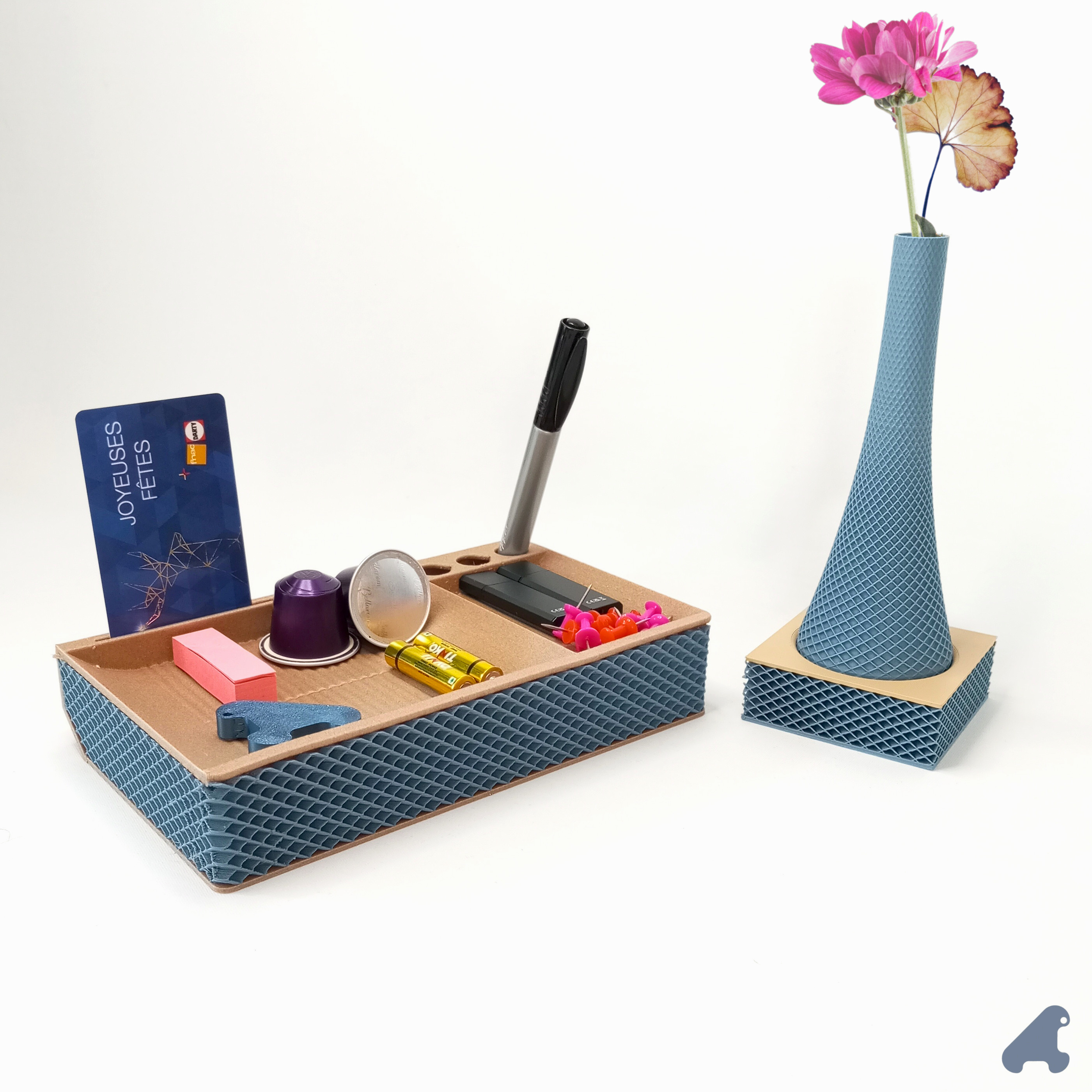Nécessaire de bureau « Mille feuille »