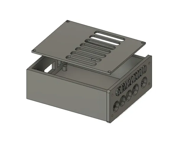 Gemaudio 2.1 400W amplifier case