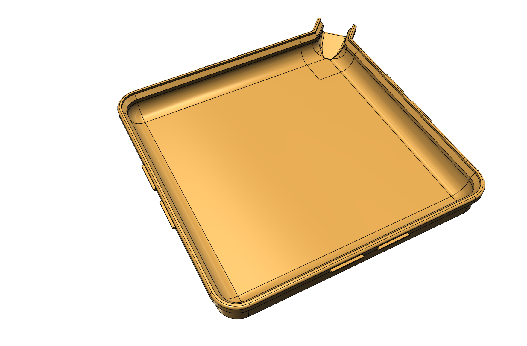 Miniatura 5 do modelo 3D Stackable Small Parts Trays