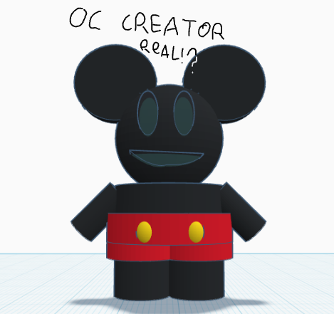 Mickey Creepy Guy