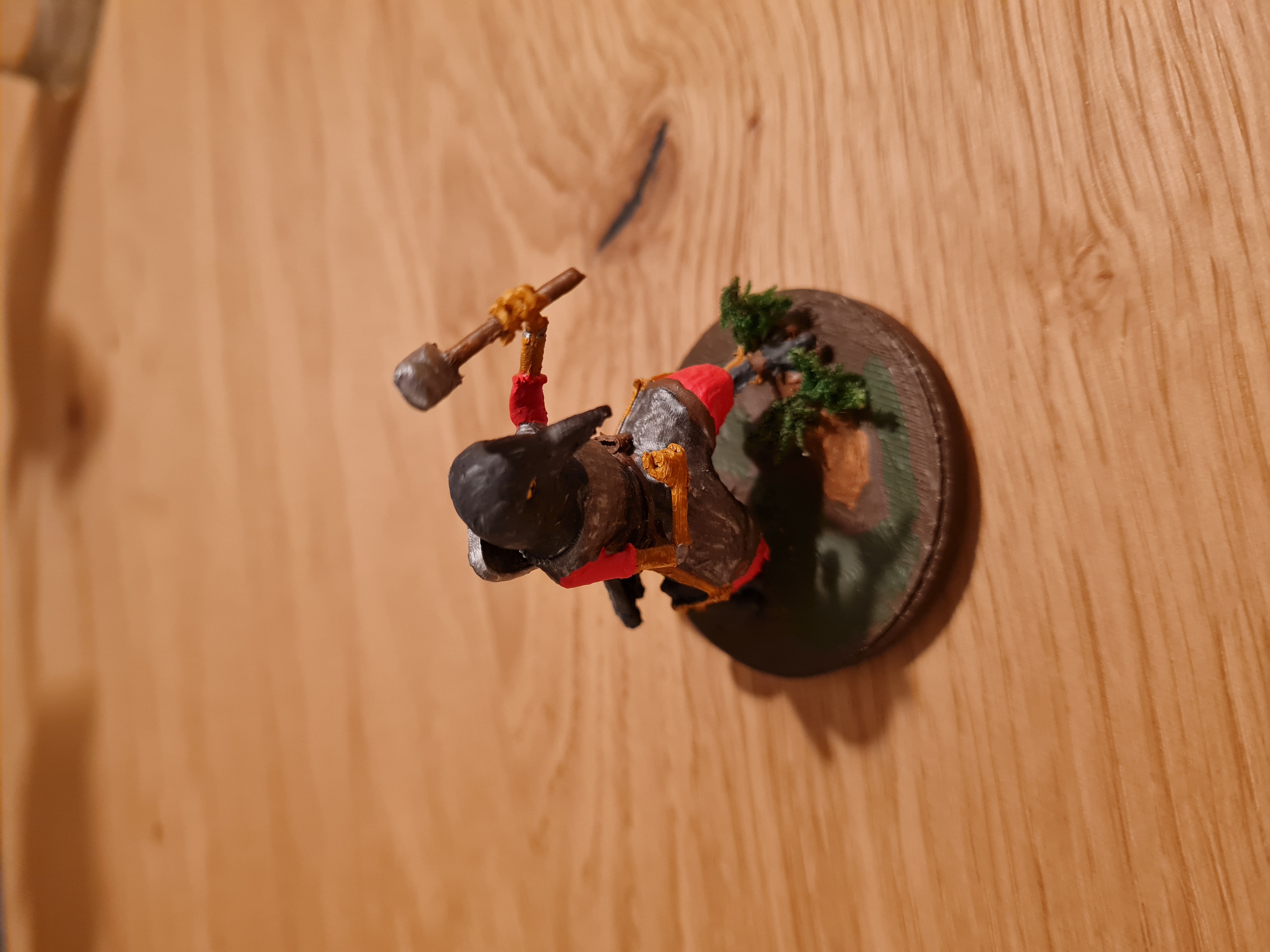 Kenku Artificer/Fighter/Paladin Miniature D&D