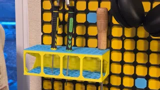 Honey Comb Screwdriver Holder - openGrid