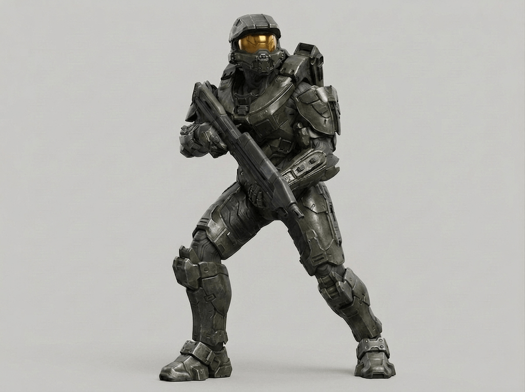 Vintage Video Games - Halo Combat Evolved - Master Chief - 2001